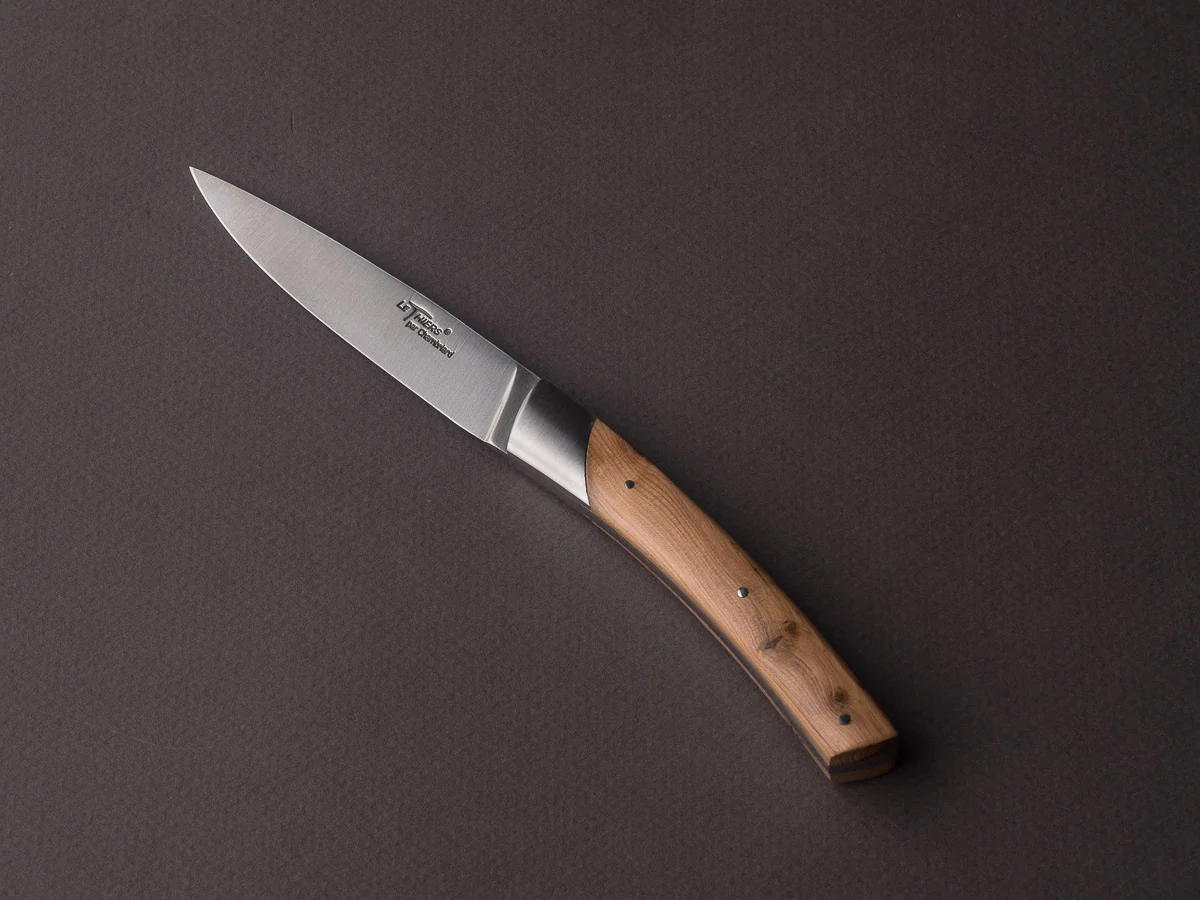 Coutellerie Chambriard - Le Thiers - Grand Gourmet - 80mm Paring Knife - Juniper Handle - Image 3