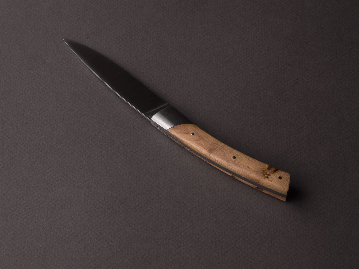 Coutellerie Chambriard - Le Thiers - Grand Gourmet - 80mm Paring Knife - Juniper Handle - Image 4