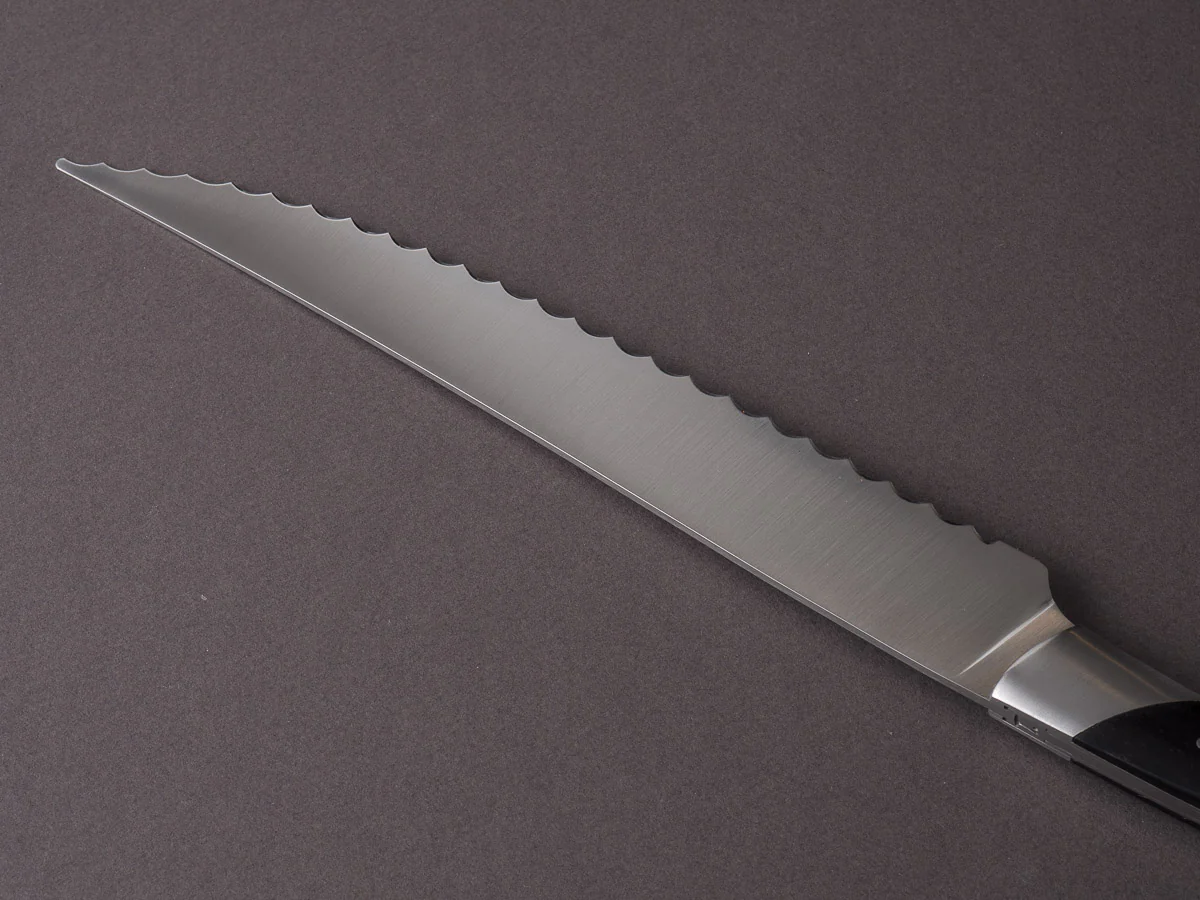 Coutellerie Chambriard - Le Thiers - Grand Gourmet - 8" Bread Knife - Ebony Handle - Image 6