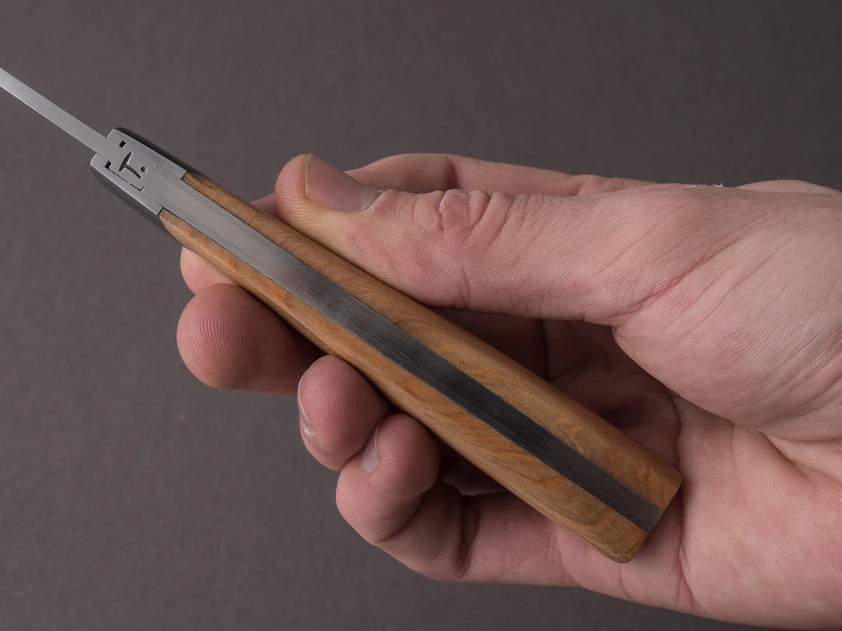 Coutellerie Chambriard - Le Thiers - Grand Gourmet - 8" Bread Knife - Juniper Handle - Image 8