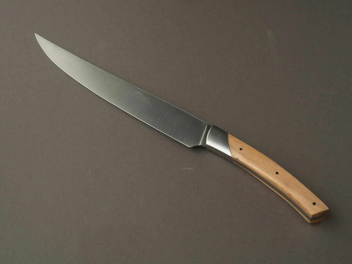 Coutellerie Chambriard - Le Thiers - Grand Gourmet - 8" Carving Knife - Juniper Handle - Image 2