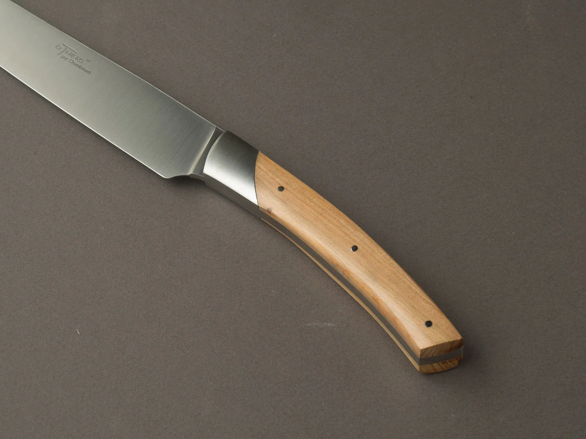 Coutellerie Chambriard - Le Thiers - Grand Gourmet - 8" Carving Knife - Juniper Handle - Image 5