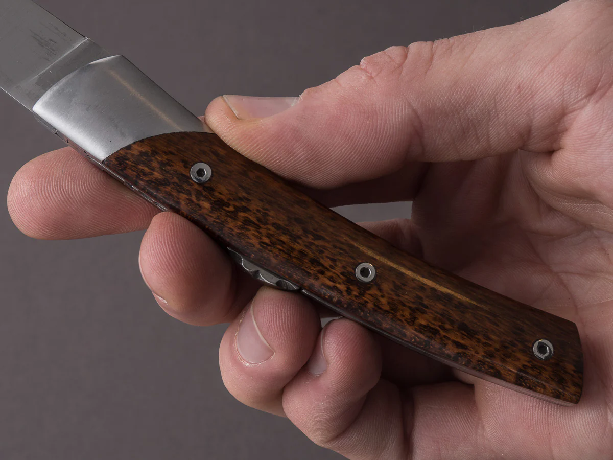 Coutellerie Chambriard - Folding Knife - Le Thiers "Mi-Jo" - Lock Back - 80mm - Amourette Handle - Image 9