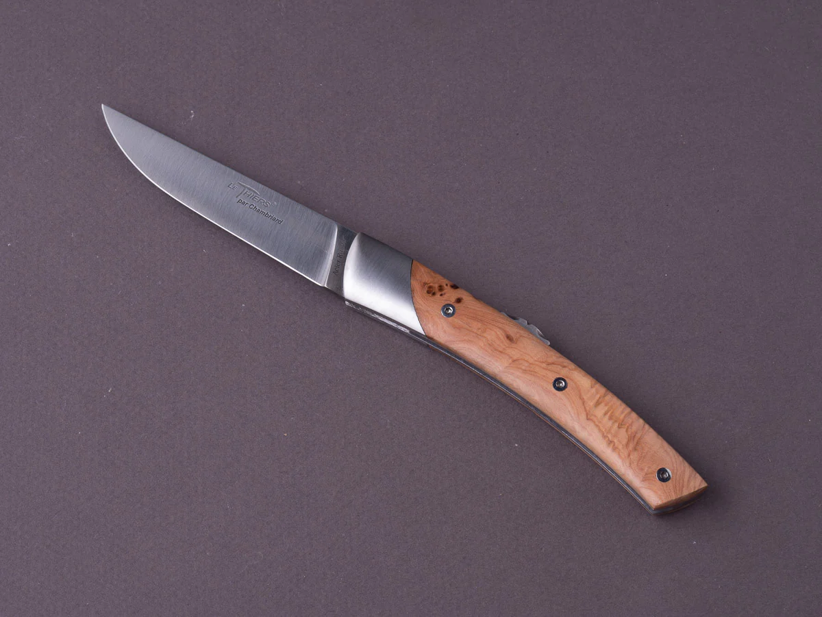 Coutellerie Chambriard - Folding Knife - Le Thiers "Mi-Jo" - Lock Back - 80mm - Juniper Handle