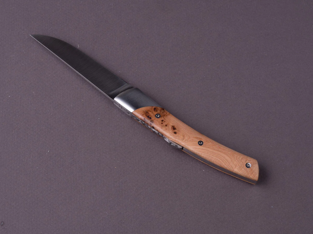 Coutellerie Chambriard - Folding Knife - Le Thiers "Mi-Jo" - Lock Back - 80mm - Juniper Handle - Image 2