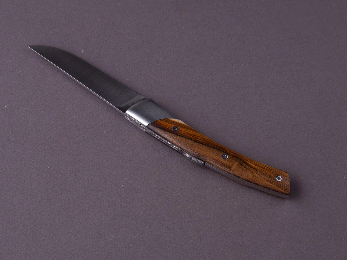 Coutellerie Chambriard - Folding Knife - Le Thiers "Mi-Jo" - Lock Back - 80mm - Pistachio Wood Handle - Image 5