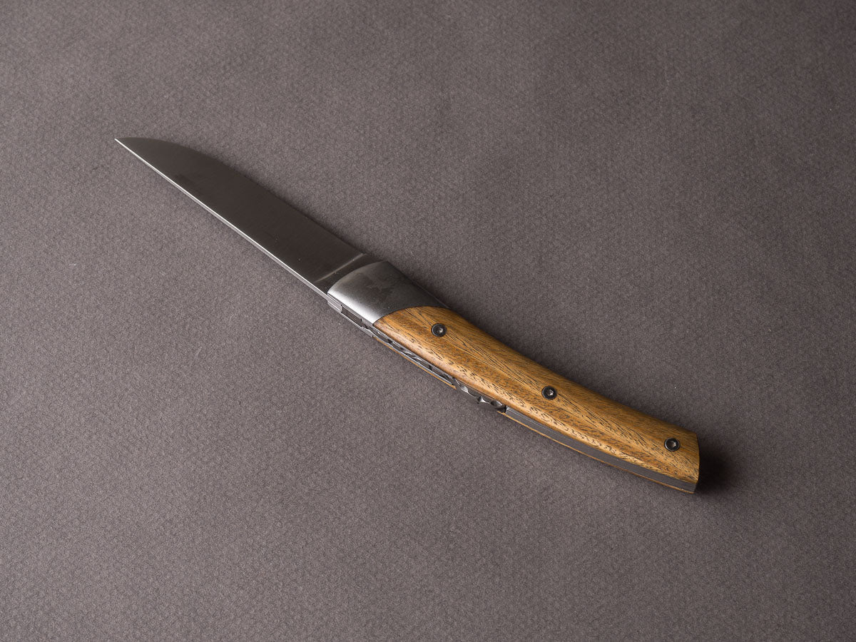 Coutellerie Chambriard - Folding Knife - Le Thiers "Mi-Jo" - Lock Back - 80mm - Palo Santo Handle - Image 6