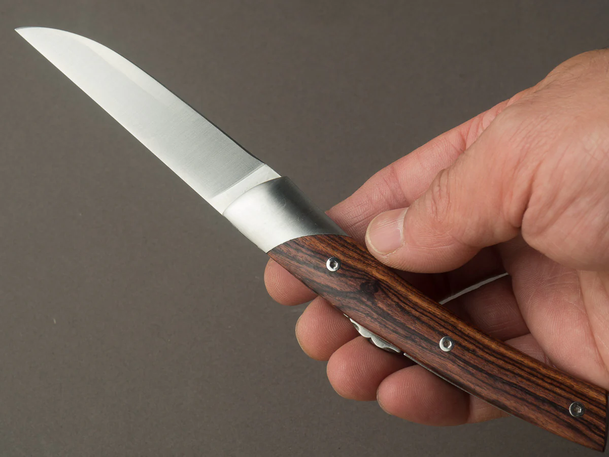 Coutellerie Chambriard - Folding Knife - Le Thiers "Mi-Jo" - Lock Back - 80mm - Rosewood Handle - Image 5