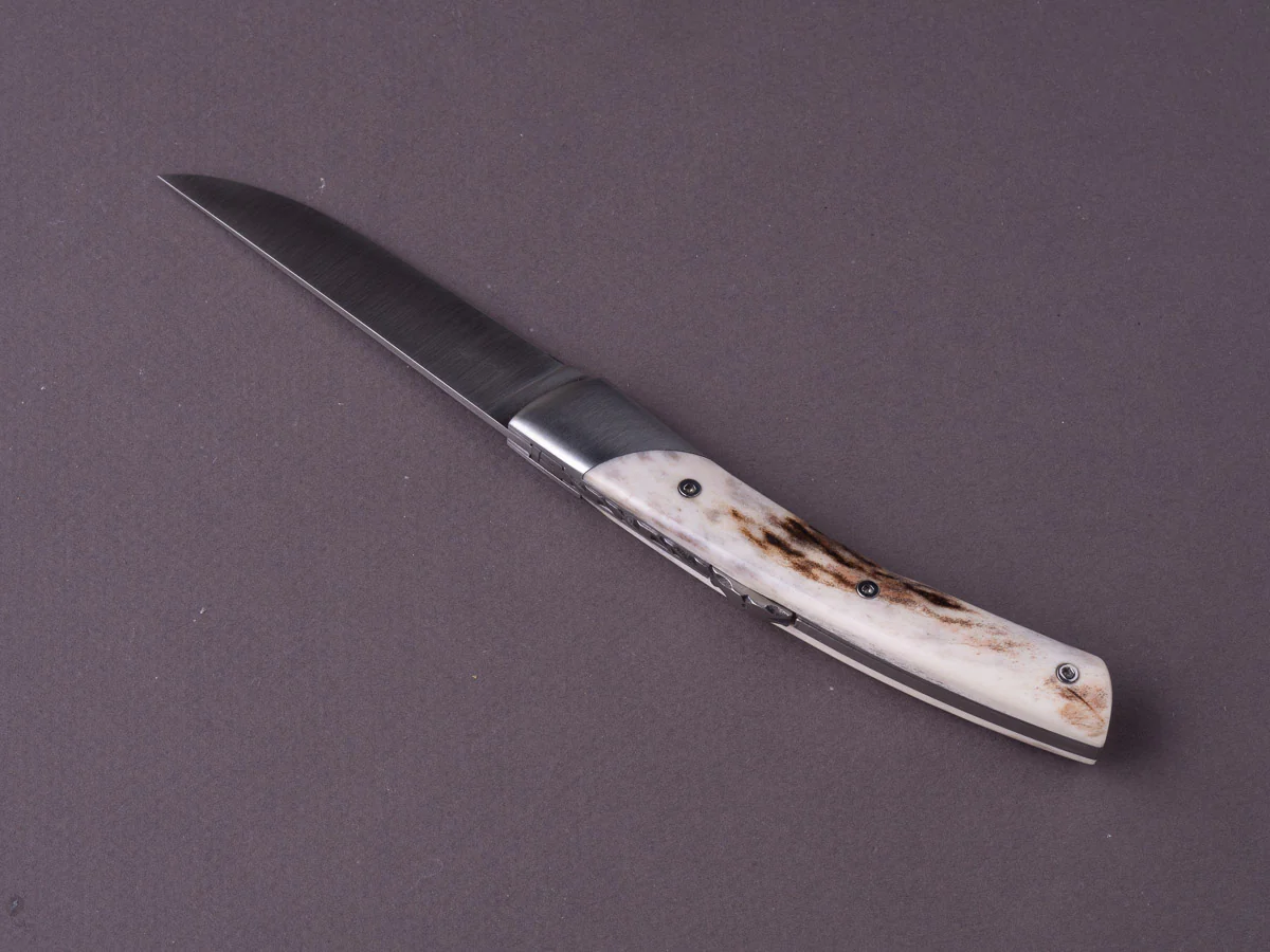 Coutellerie Chambriard - Folding Knife - Le Thiers "Mi-Jo" - Lock Back - 80mm - Stag Horn Handle - Image 2