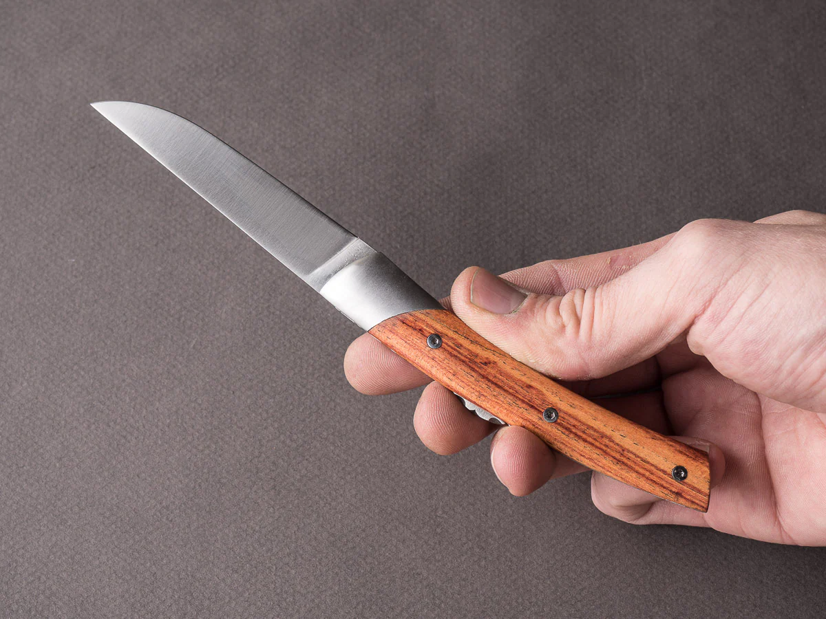 Coutellerie Chambriard - Folding Knife - Le Thiers "Mi-Jo" - Lock Back - 80mm - Tulip Wood Handle - Image 8