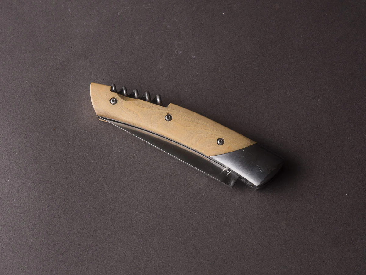 Coutellerie Chambriard - Folding Knife - Lock Back - Le Thiers "Trappeur Grand Cru" - Box Wood Handle - Image 3