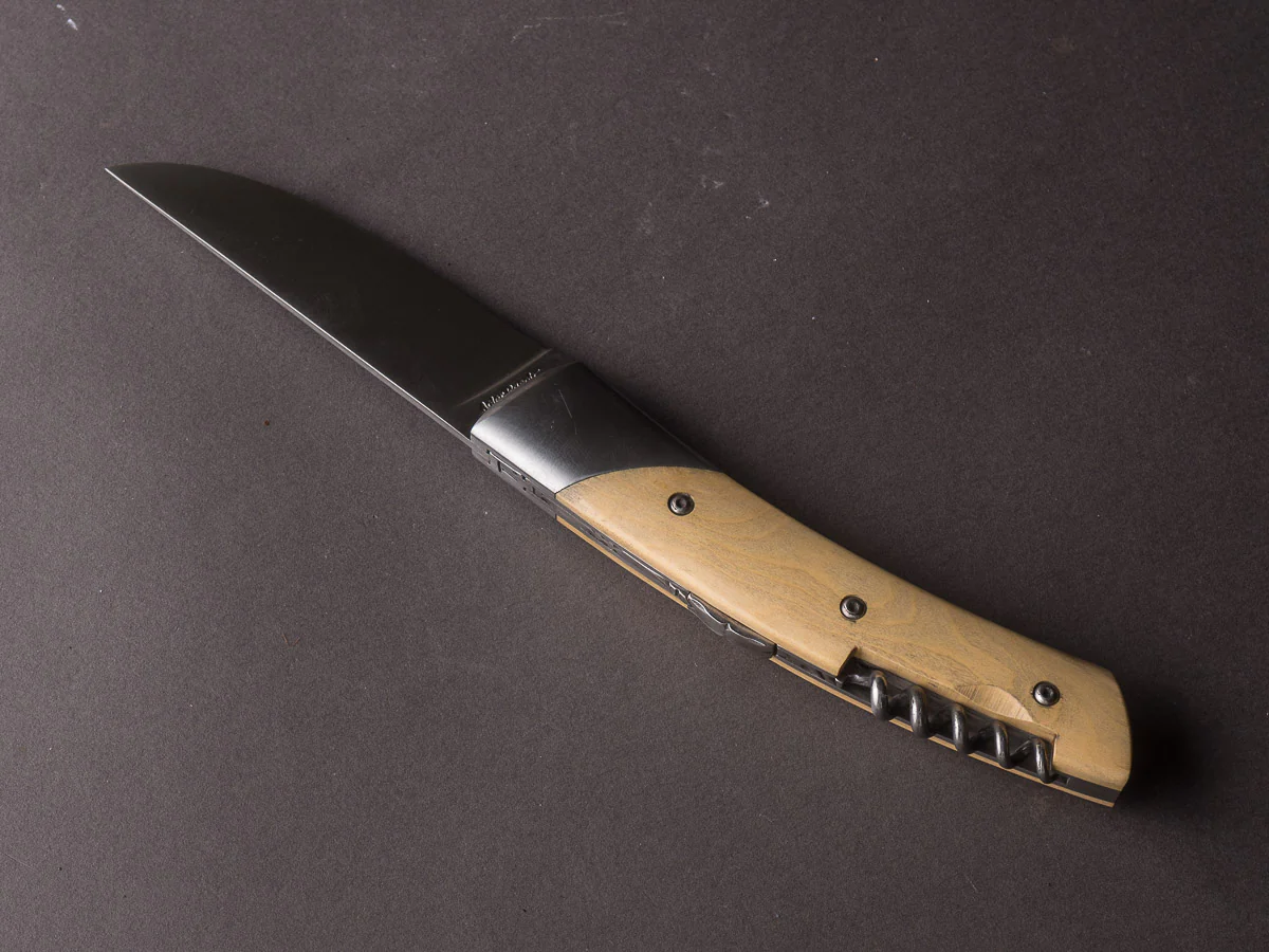 Coutellerie Chambriard - Folding Knife - Lock Back - Le Thiers "Trappeur Grand Cru" - Box Wood Handle - Image 4