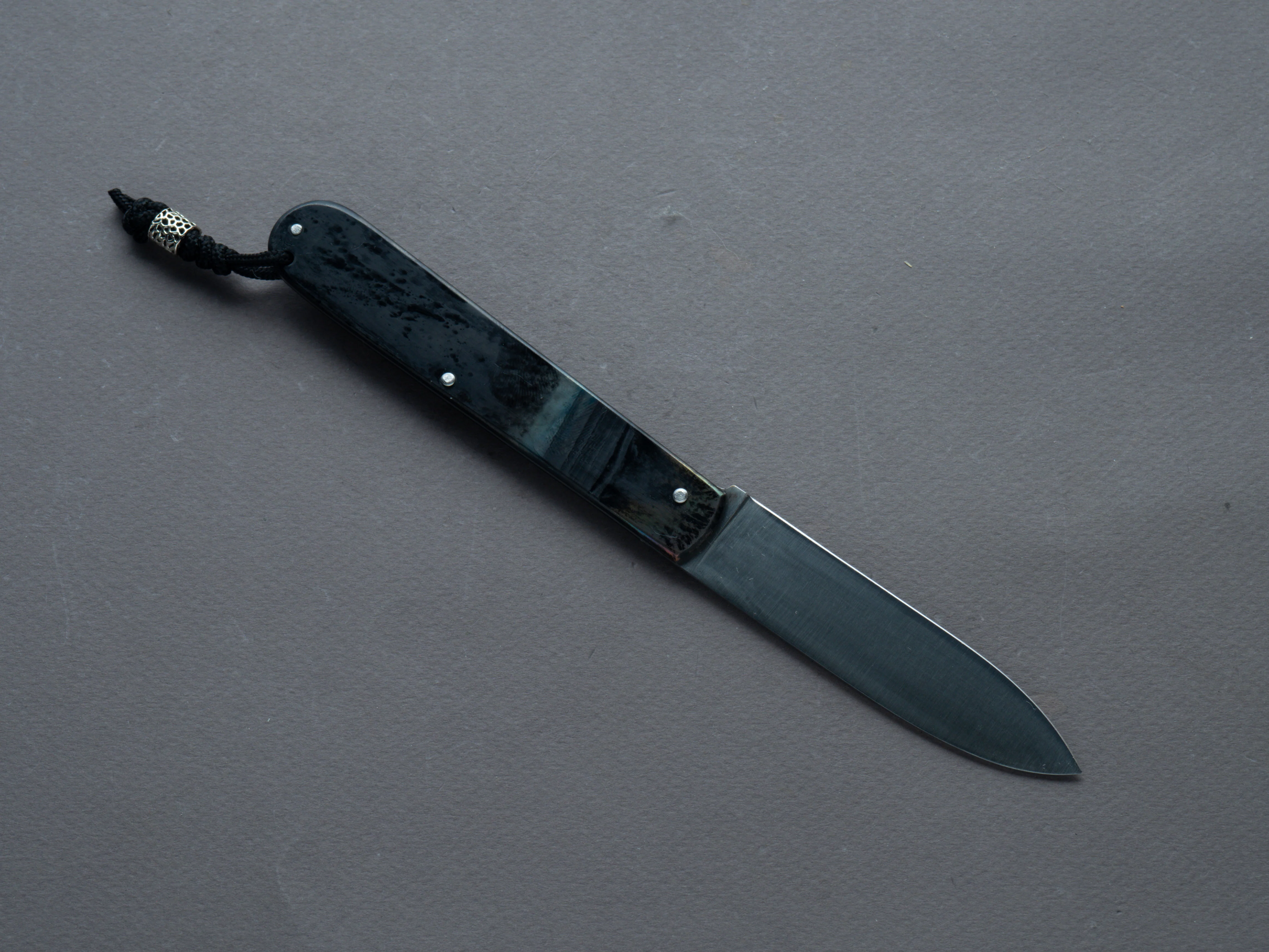 Coutellerie Maria - Folding Knife - Canif - 14C28N - 85mm - Patinated Handle - Image 2