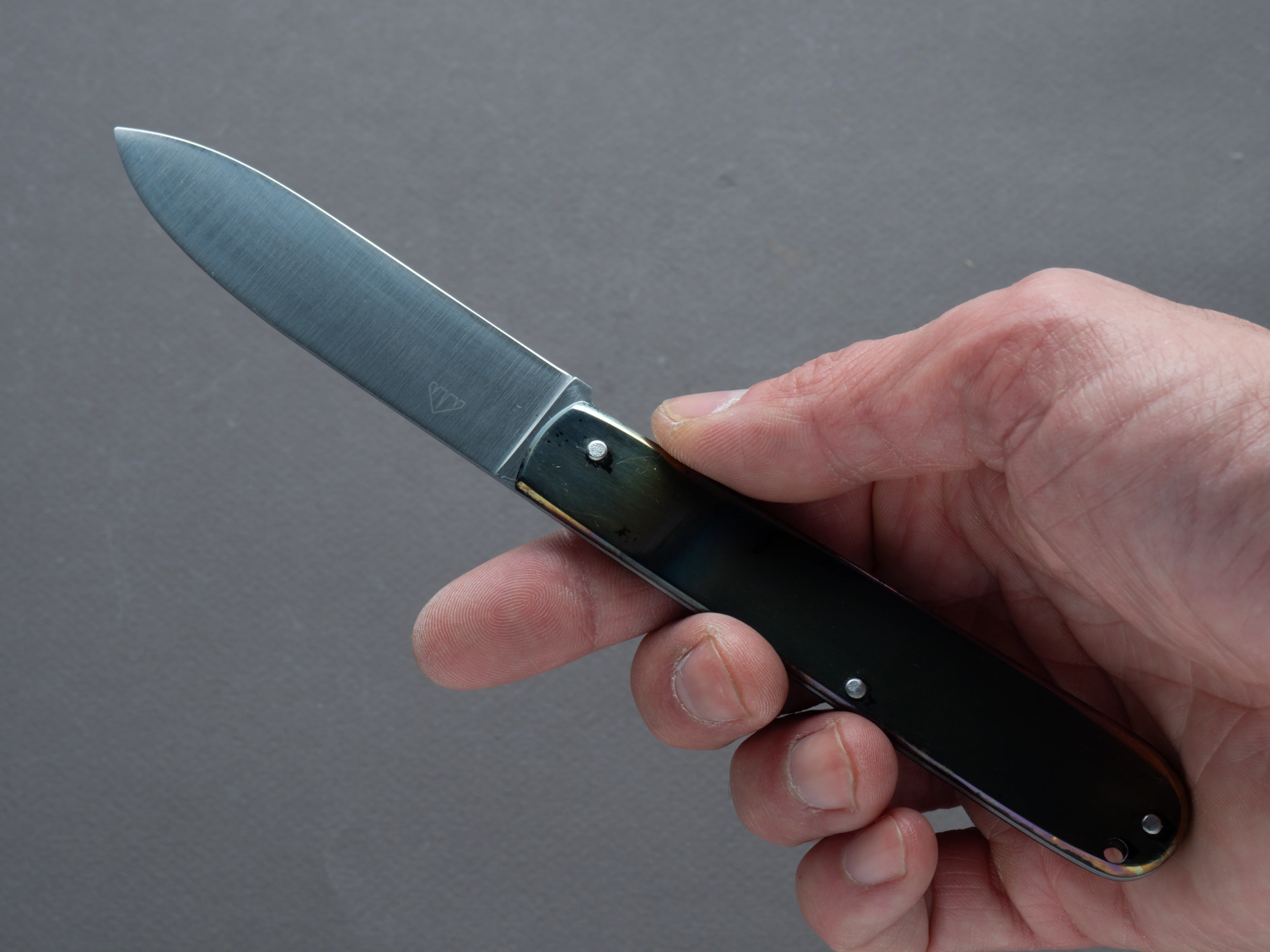 Coutellerie Maria - Folding Knife - Canif - 14C28N - 85mm - Colored Handle - Image 6