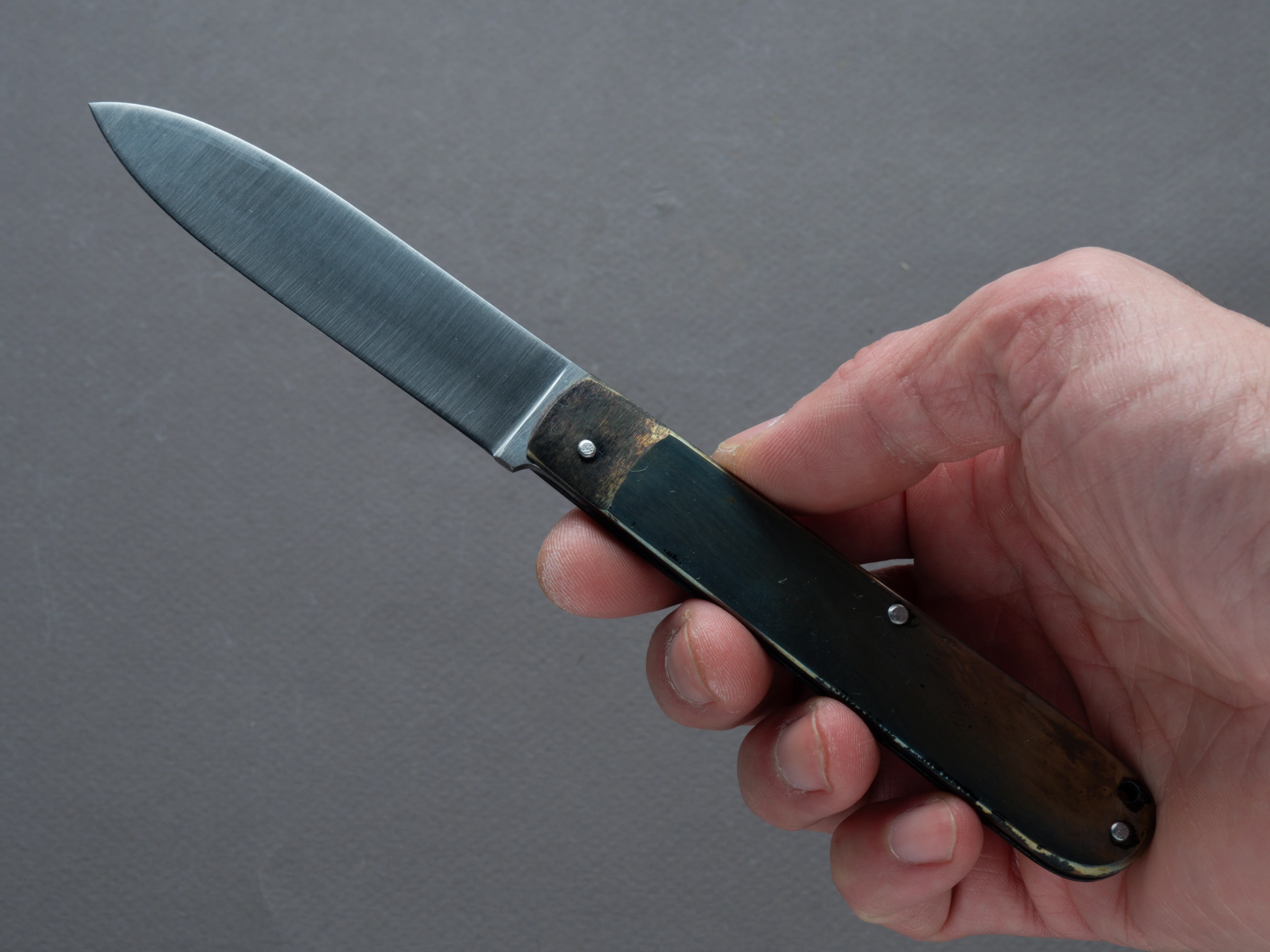 Coutellerie Maria - Folding Knife - Canif - 14C28N - 85mm - Colored & Textured Handle - Image 10