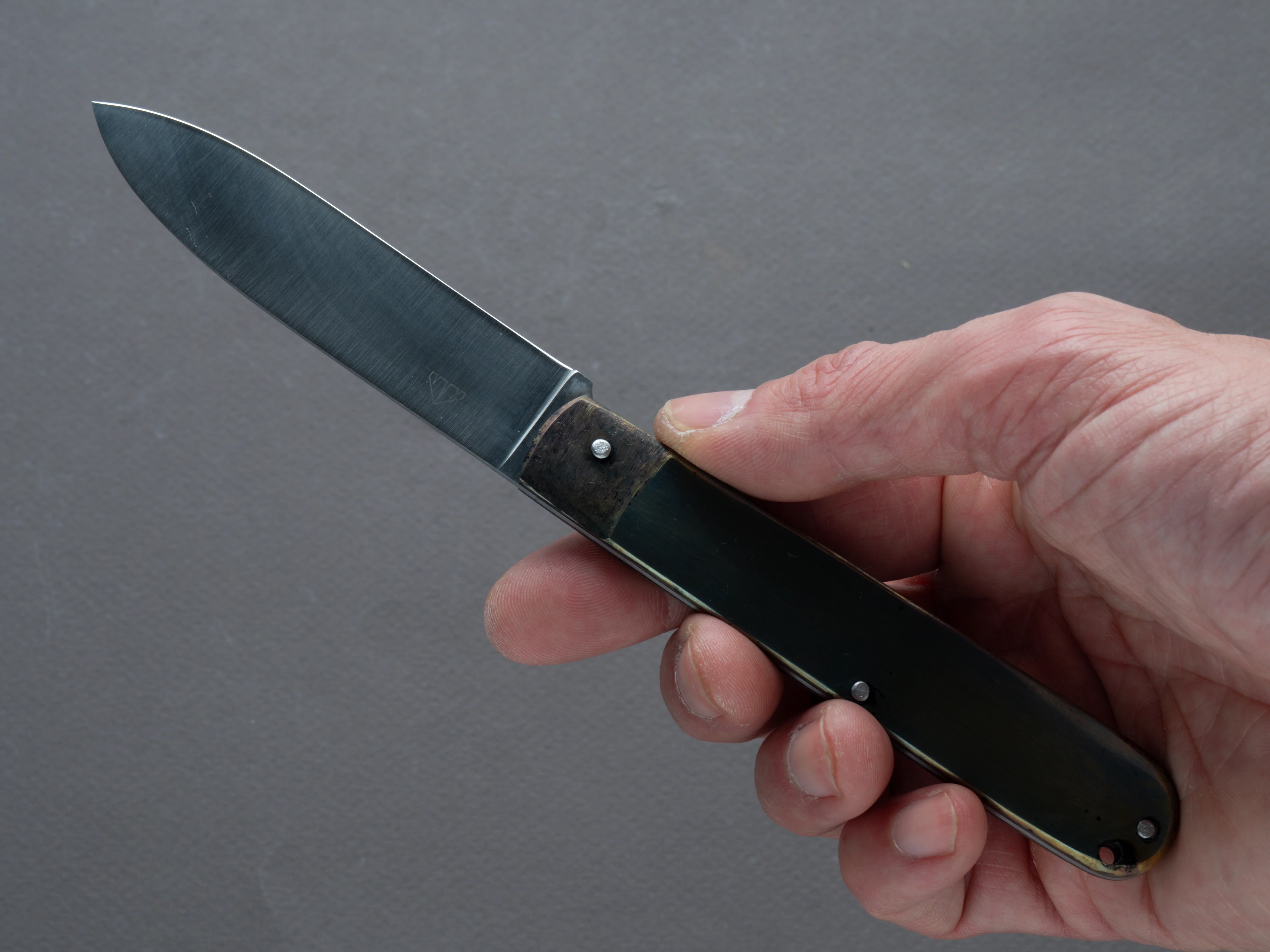 Coutellerie Maria - Folding Knife - Canif - 14C28N - 85mm - Colored & Textured Handle - Image 12