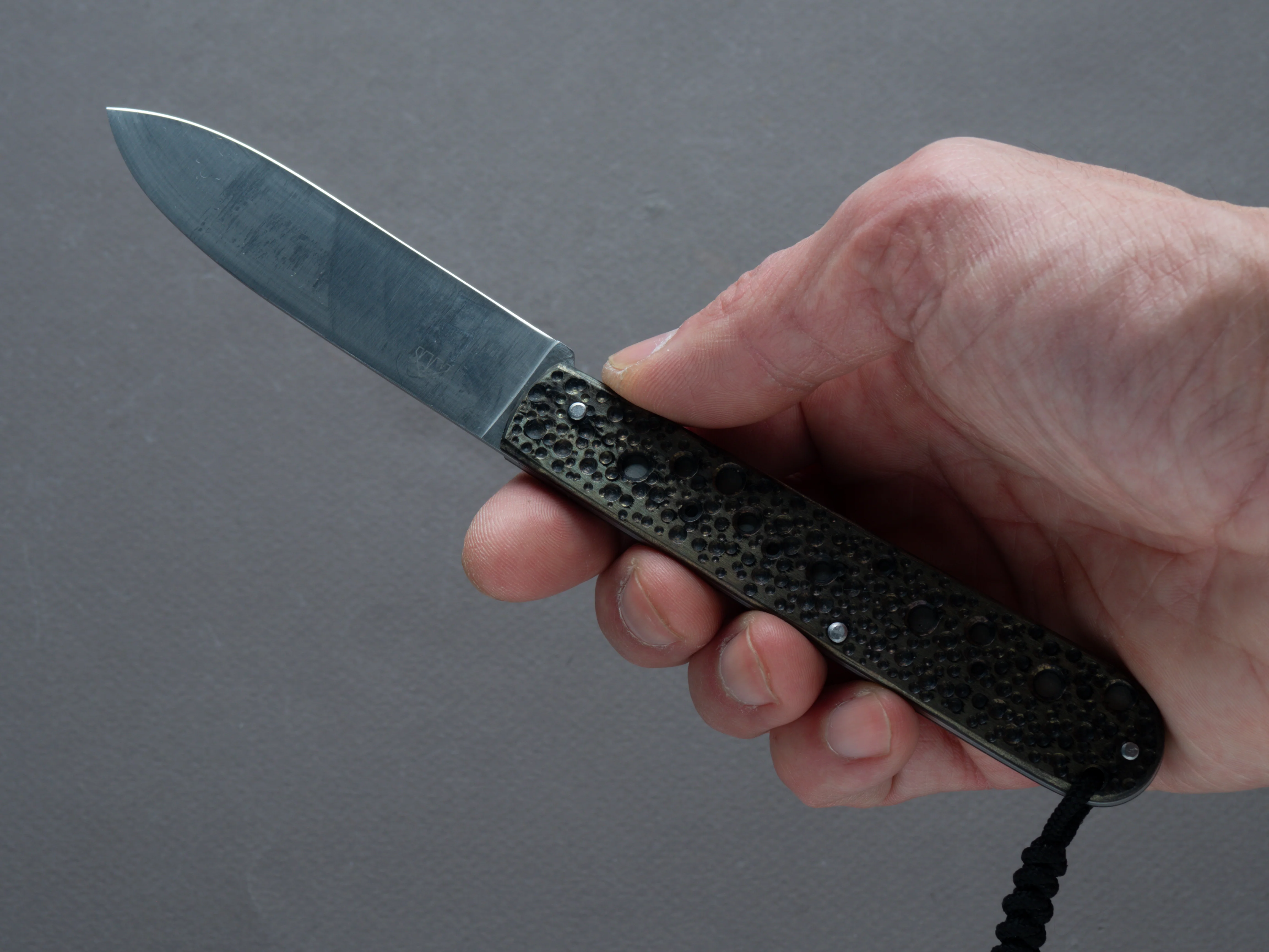 Coutellerie Maria - Folding Knife - Canif - 14C28N - 85mm - Milled Handle w/ Stainless Liners - Image 5