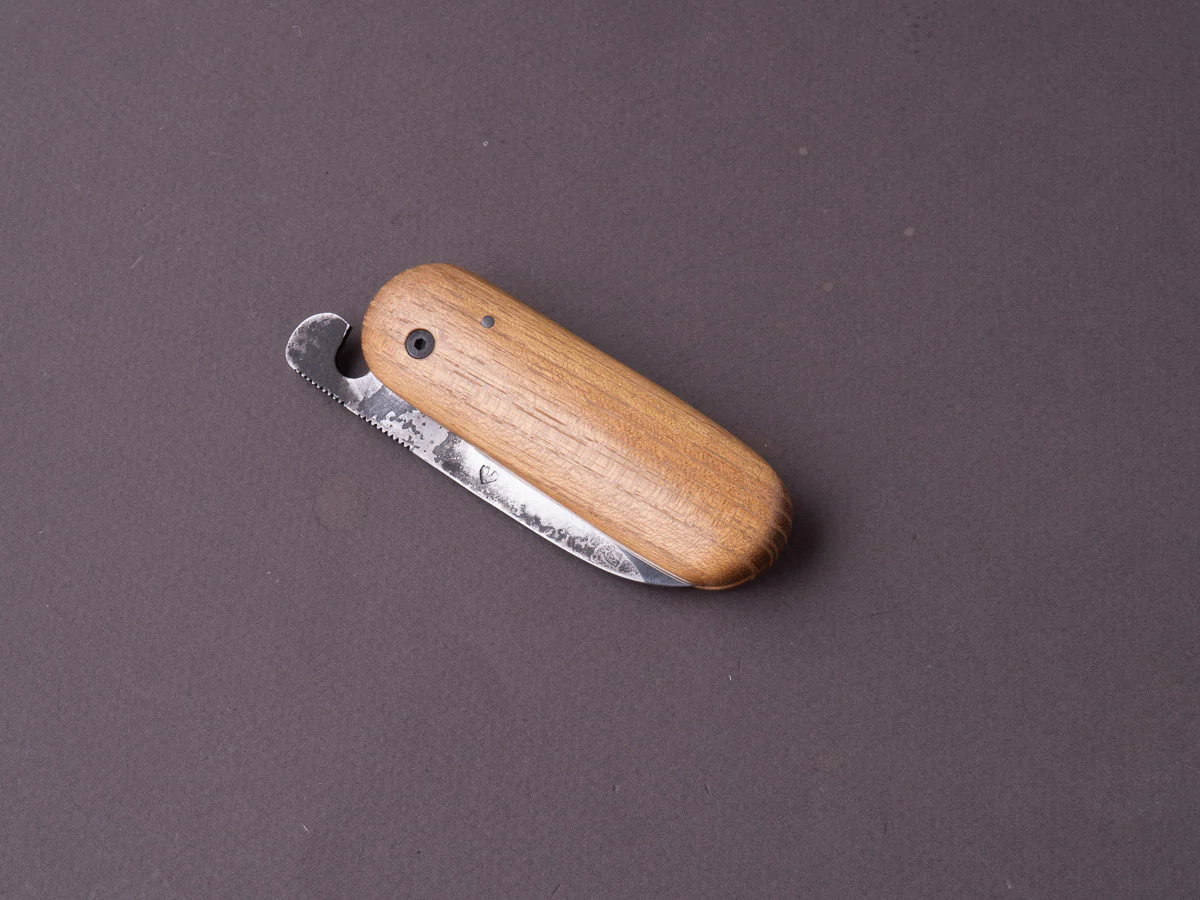 Coutellerie Maria - Folding Knife - French Bulldog - XC75 - 55mm - Acacia Handle - Image 3