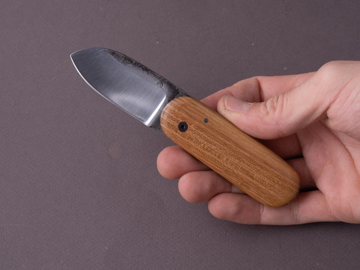Coutellerie Maria - Folding Knife - French Bulldog - XC75 - 55mm - Acacia Handle - Image 5