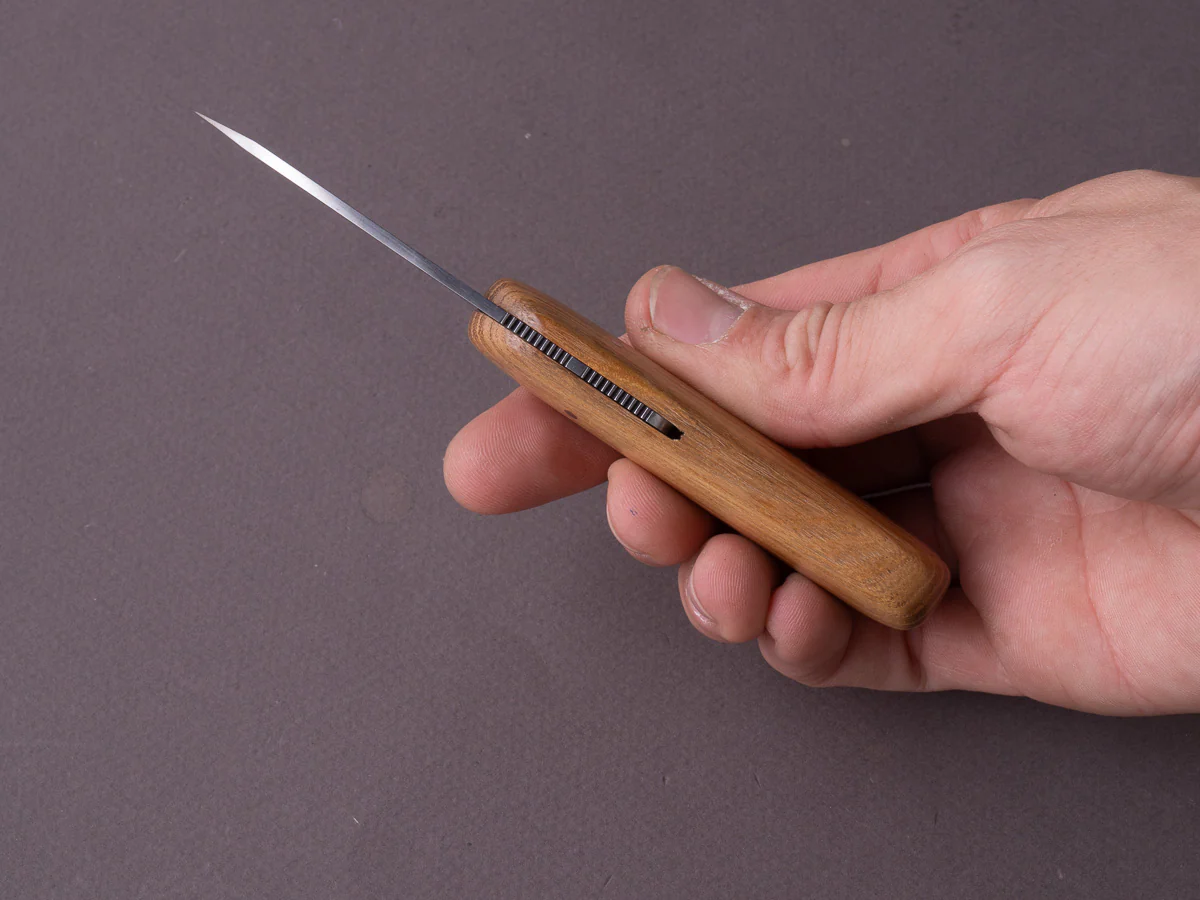 Coutellerie Maria - Folding Knife - French Bulldog - XC75 - 55mm - Acacia Handle - Image 7