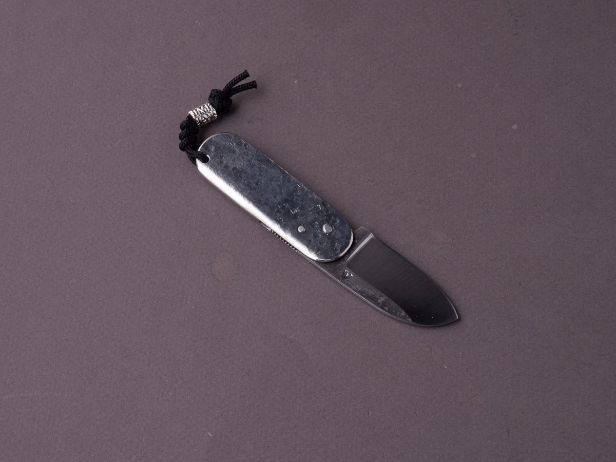 Coutellerie Maria - Folding Knife - BabyDog - XC75 - 45mm - Stainless Handle - Image 4