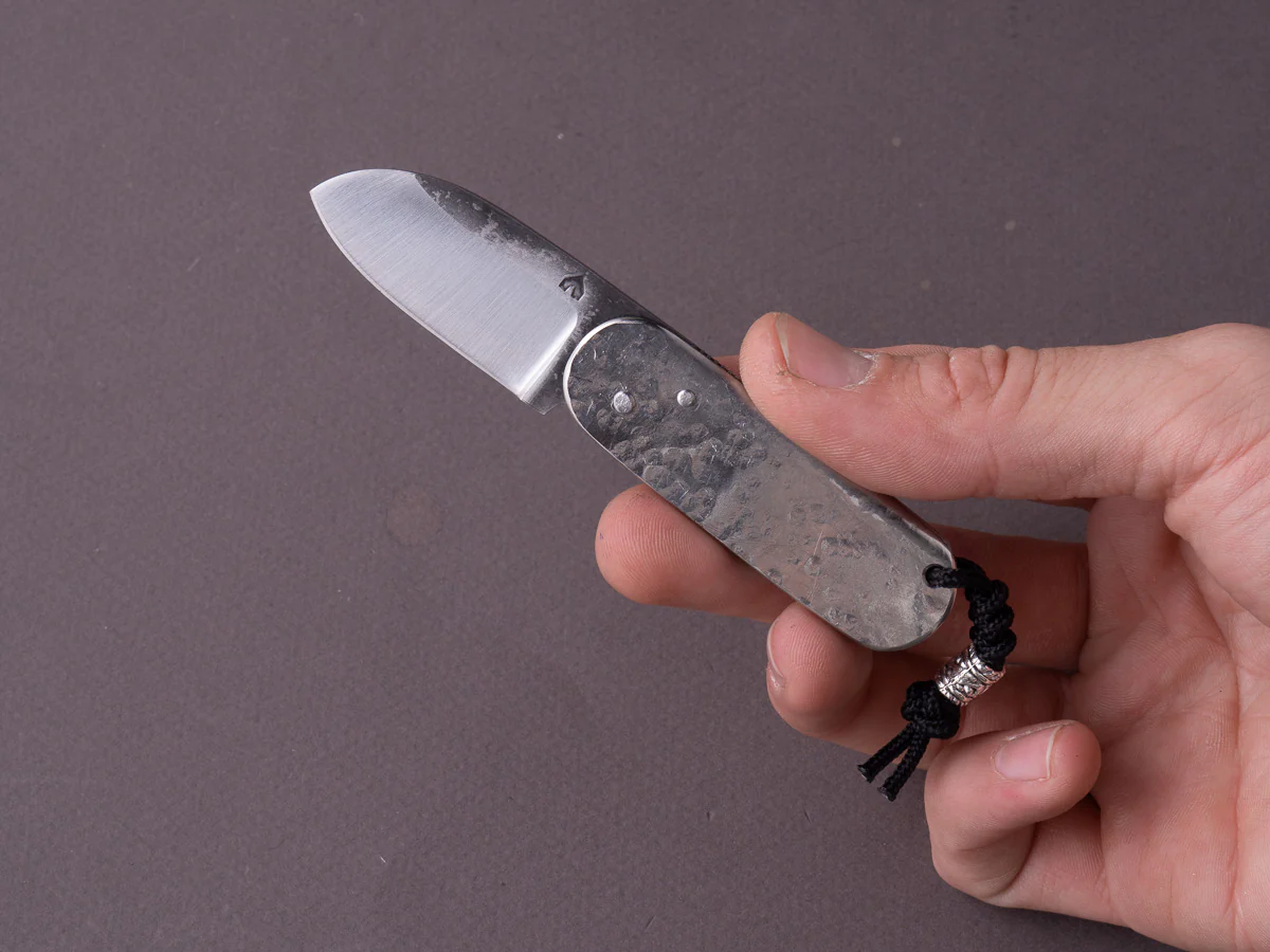 Coutellerie Maria - Folding Knife - BabyDog - XC75 - 45mm - Stainless Handle - Image 5