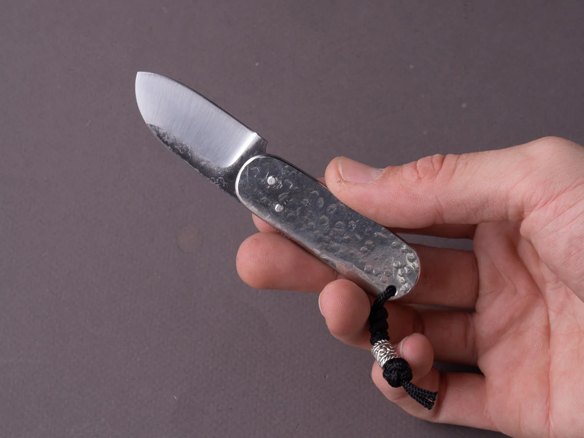 Coutellerie Maria - Folding Knife - BabyDog - XC75 - 45mm - Stainless Handle - Image 6