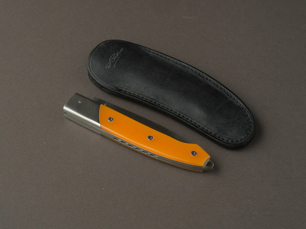 D. Ponson - Bitorsd - Folding Knife - Orange G10 w/ Metal Bolster - Image 7