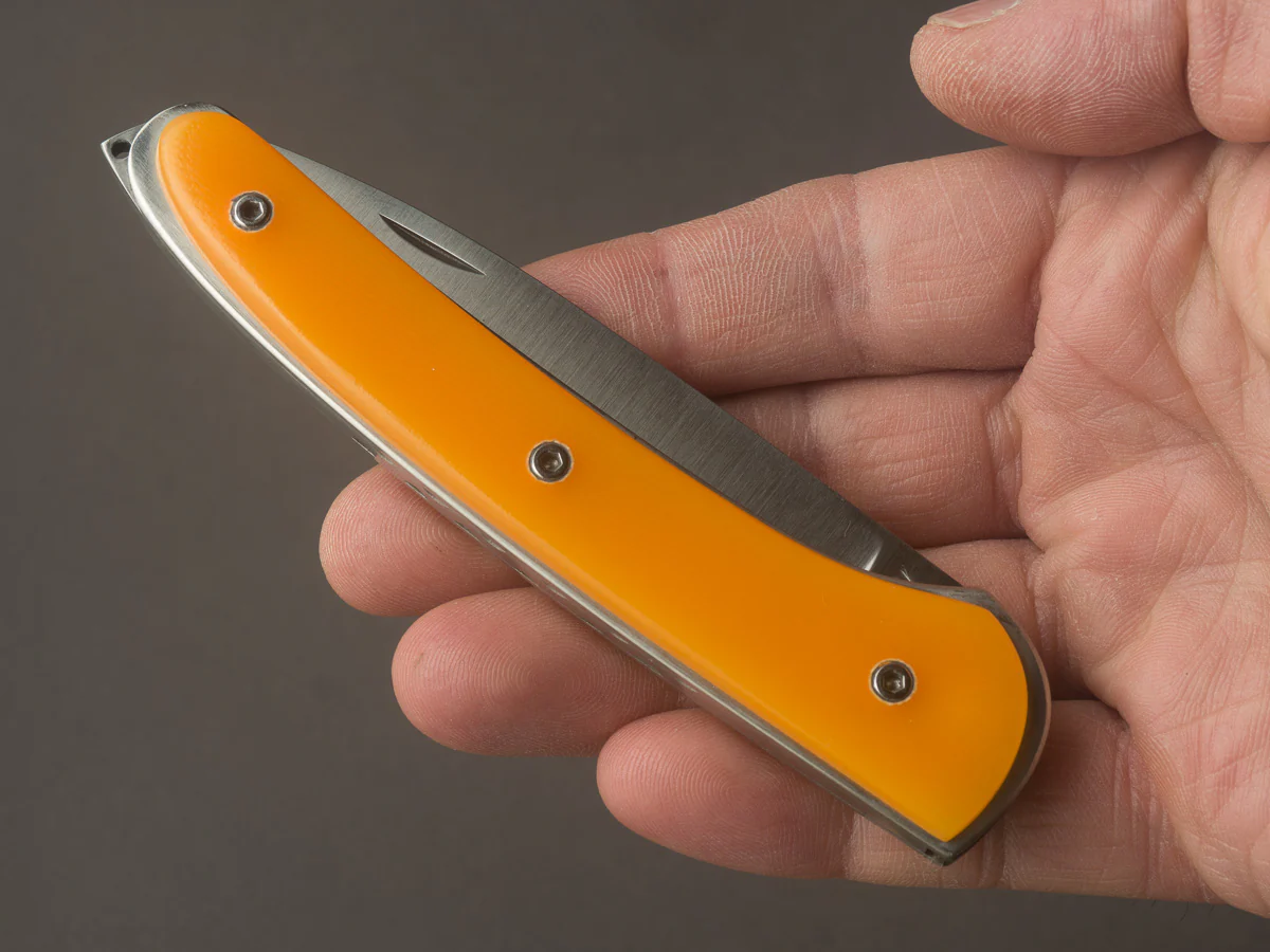 D. Ponson - Le Chignore - Folding Knife - Chignor Orange - Image 8