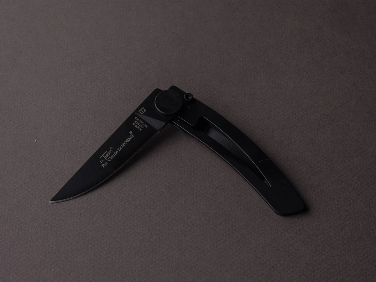 Dozorme - Thiers - Liner Lock - Black