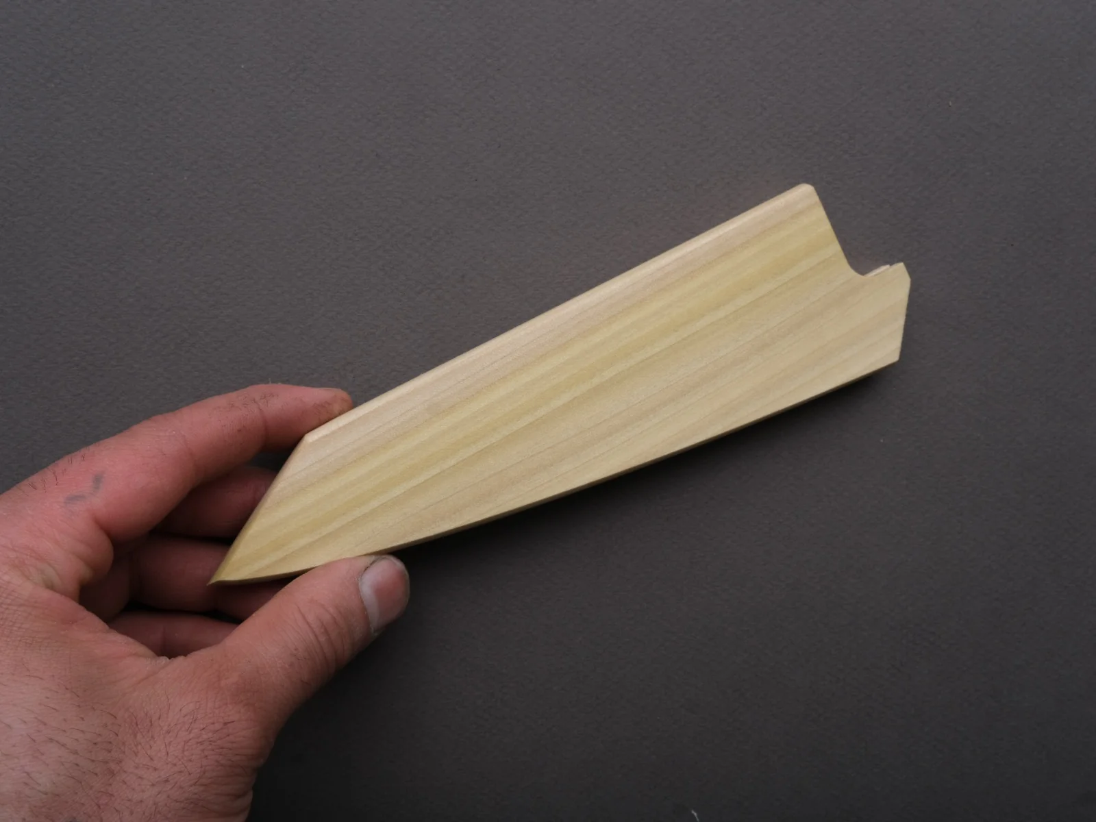 Edro Saya - Poplar - 130mm - Kiritsuke Petty - 3.5mm Tall - Image 3