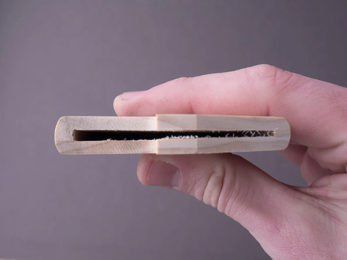 Edro Saya - Poplar - 165mm - Nakiri - 4.5mm - Image 4