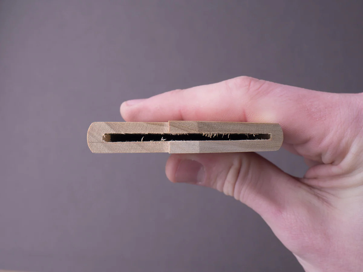 Edro Saya - Poplar - 180mm Nakiri - 3.5mm - Image 4