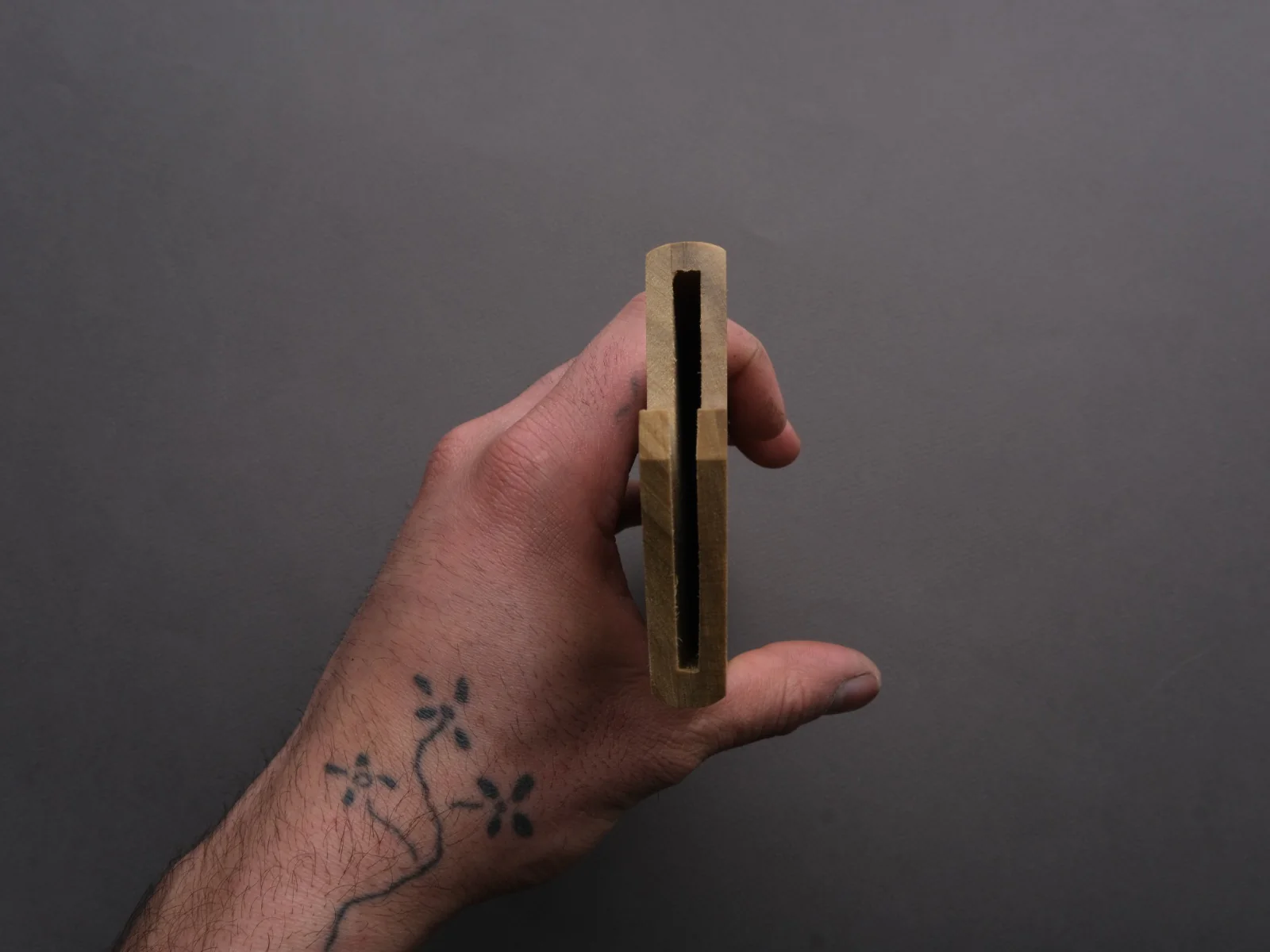 Edro Saya - Poplar - 180mm - Santoku - 4.5mm - Image 2