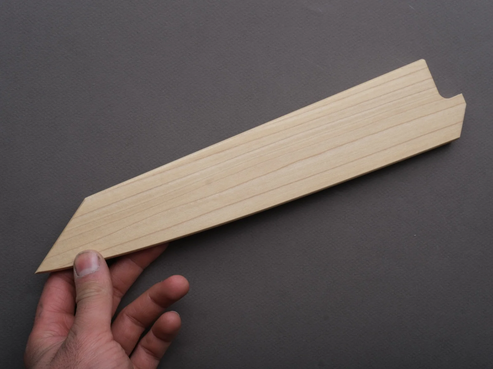 Edro Saya - Poplar - 240mm - Kiritsuke Sujihiki - 4.5mm - Image 3