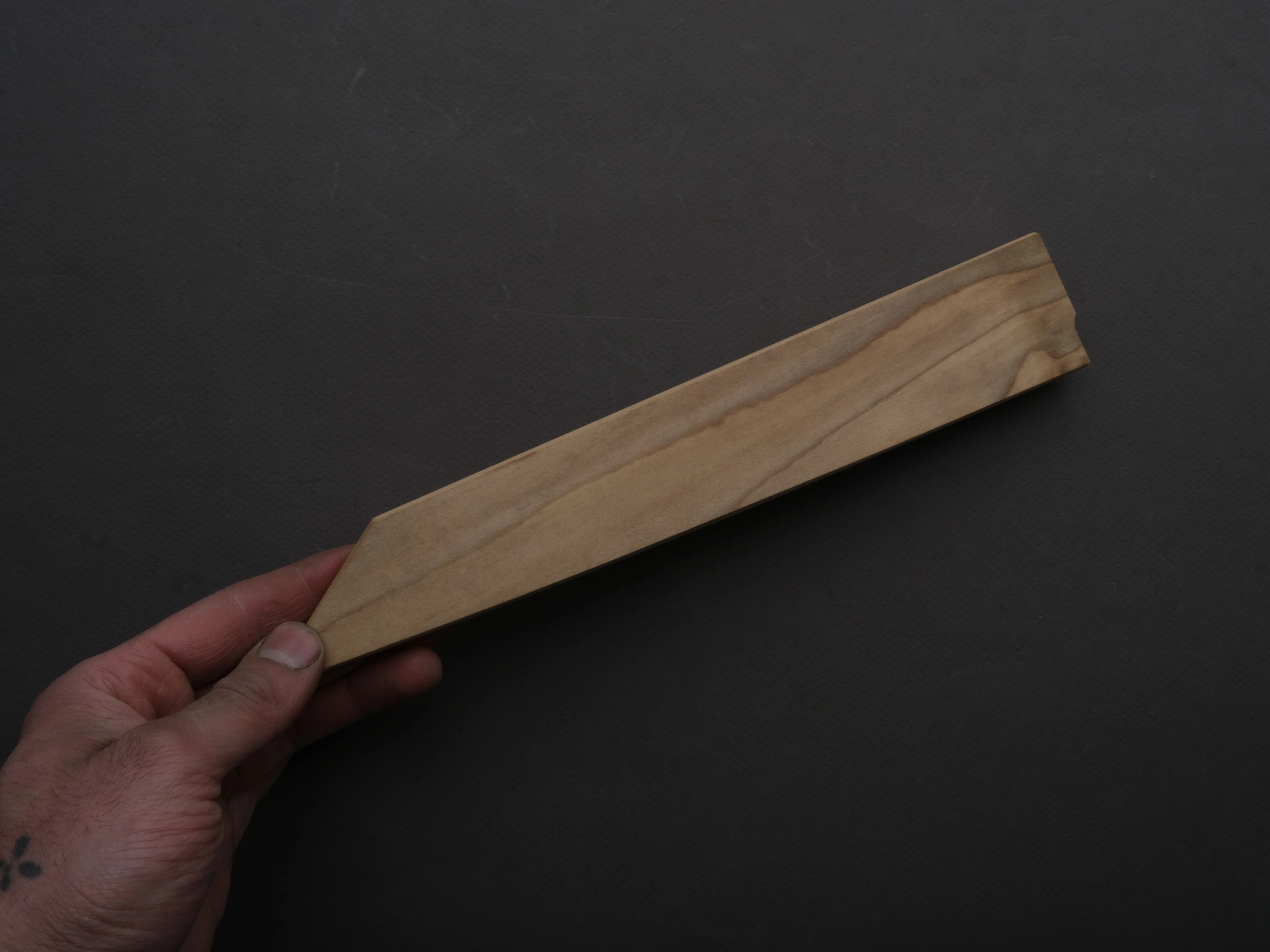 Edro Saya - Poplar - 240mm - Kiritsuke Yanagiba - 3.5mm - Image 3