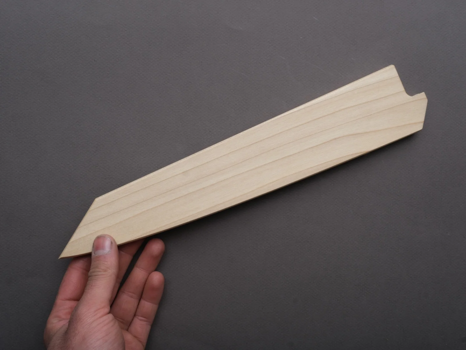Edro Saya - Poplar - 270mm - Kiritsuke Sujihiki - 4.5mm - Image 3
