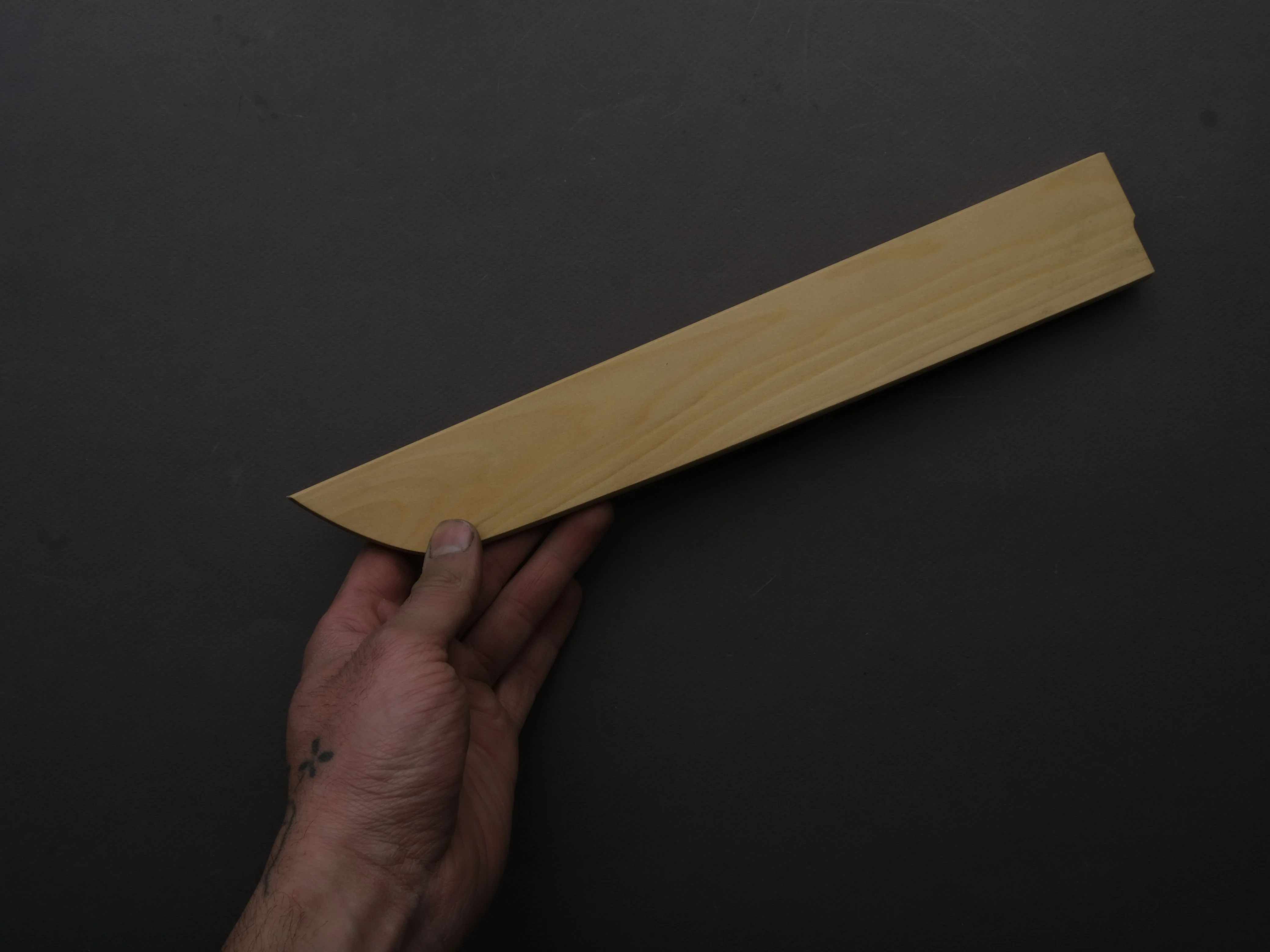 Edro Saya - Poplar - 270mm - Sakimaru Yanagiba - 5mm - Image 3