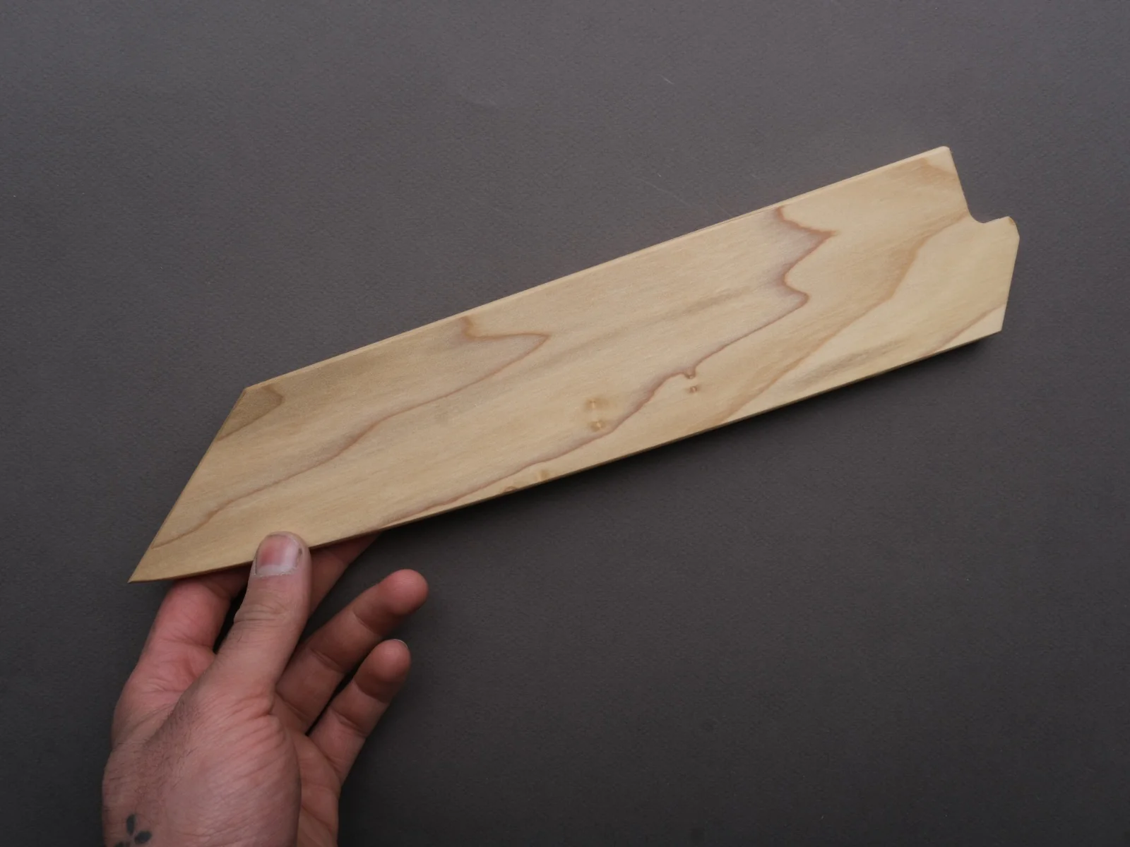 Edro Saya - Poplar - 300mm - Kiritsuke Gyuto - 4.5mm - Image 3