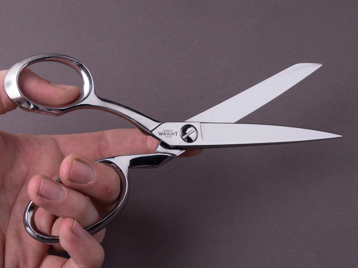 Ernest Wright - 8.25" Dressmaker Shears - Left Handed - Carbon Steel - Image 3