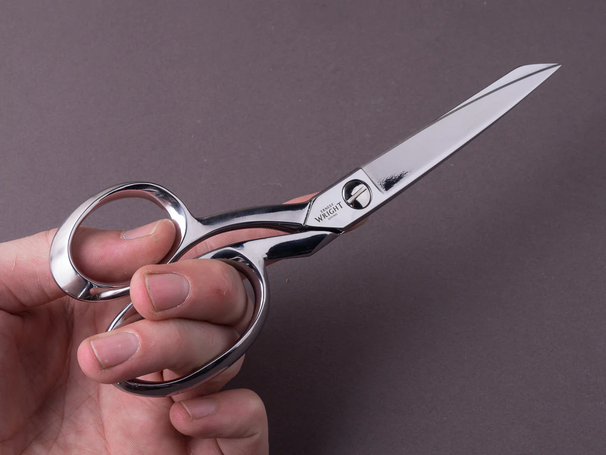 Ernest Wright - 8.25" Dressmaker Shears - Left Handed - Carbon Steel - Image 4