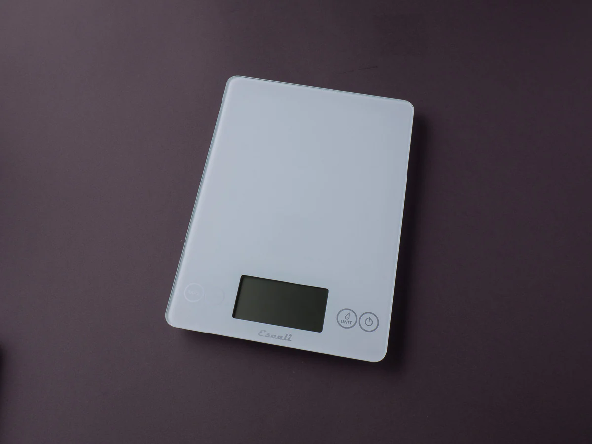 Escali - Arti Digital Glass Scale - Frost White (15Lbs) - Image 2