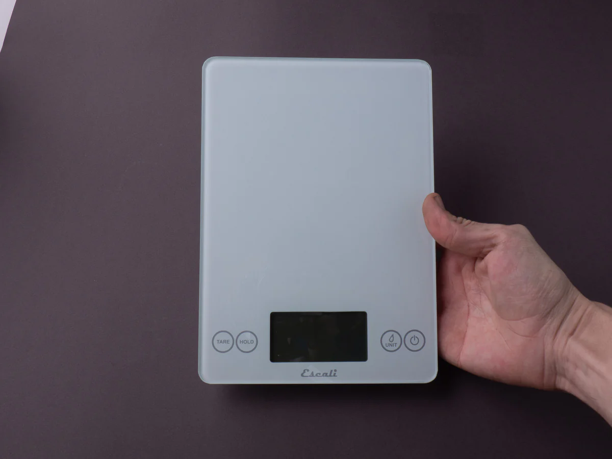 Escali - Arti Digital Glass Scale - Frost White (15Lbs) - Image 5