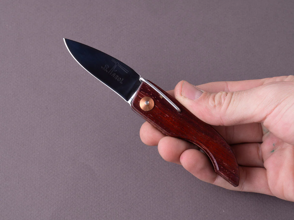 Farol - Folding Knife - Encan - 80mm - Padauk - Image 4