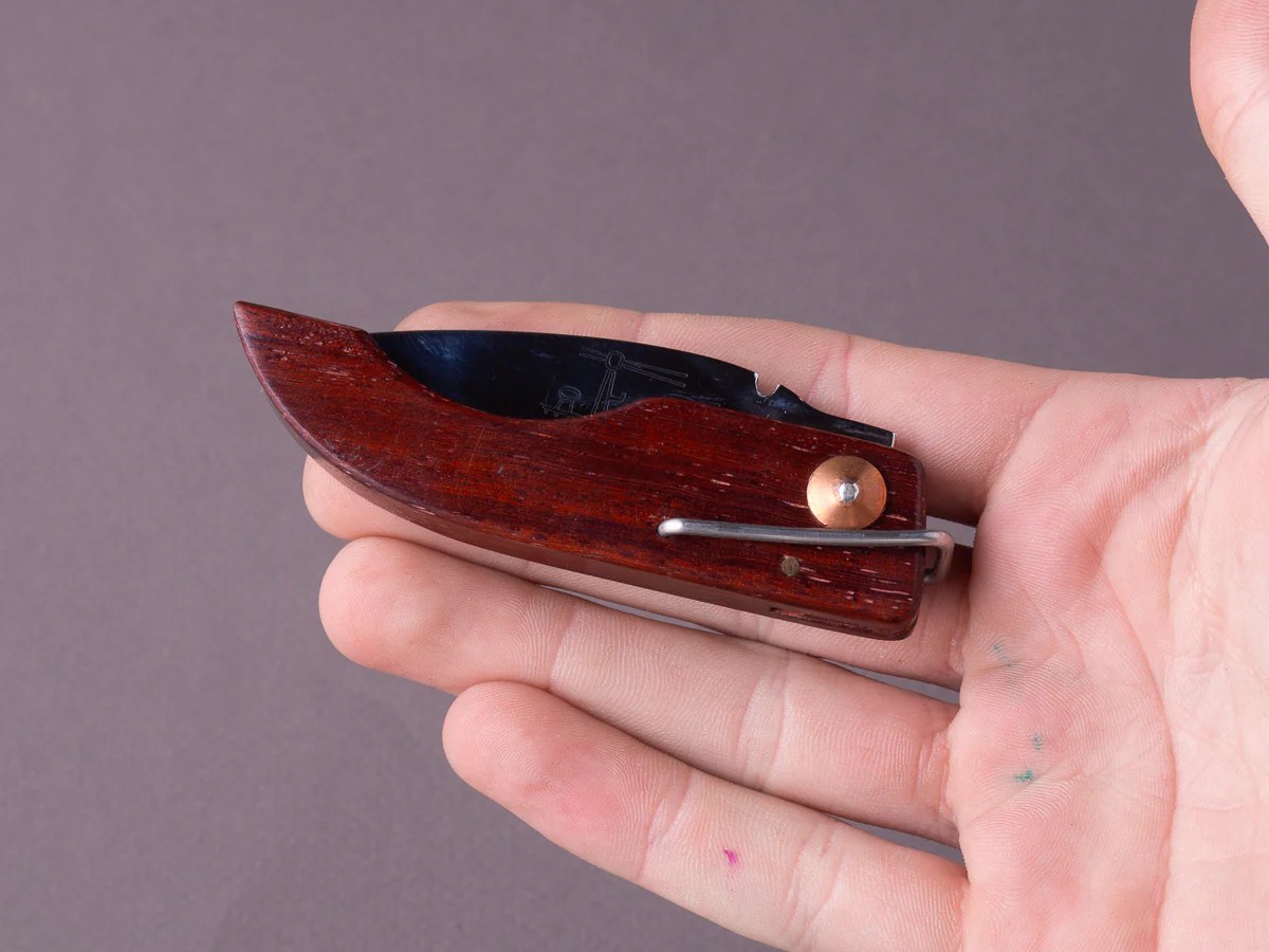 Farol - Folding Knife - Encan - 80mm - Padauk - Image 8