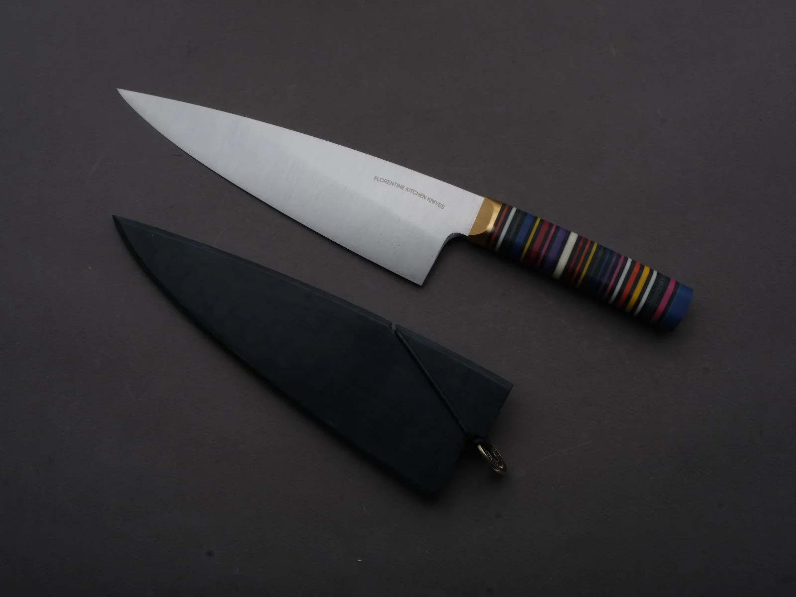 Florentine Kitchen Knives - Blade Guard for 205mm Chef Knife - Multiple Colors - Image 4