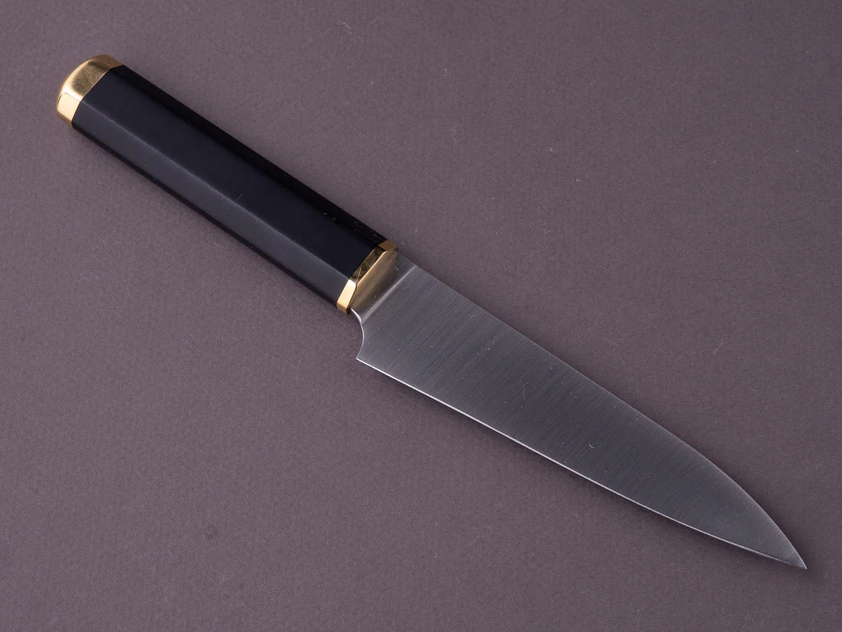 Florentine Kitchen Knives - Kedma - Paring - Stacked Black Handle - Image 3