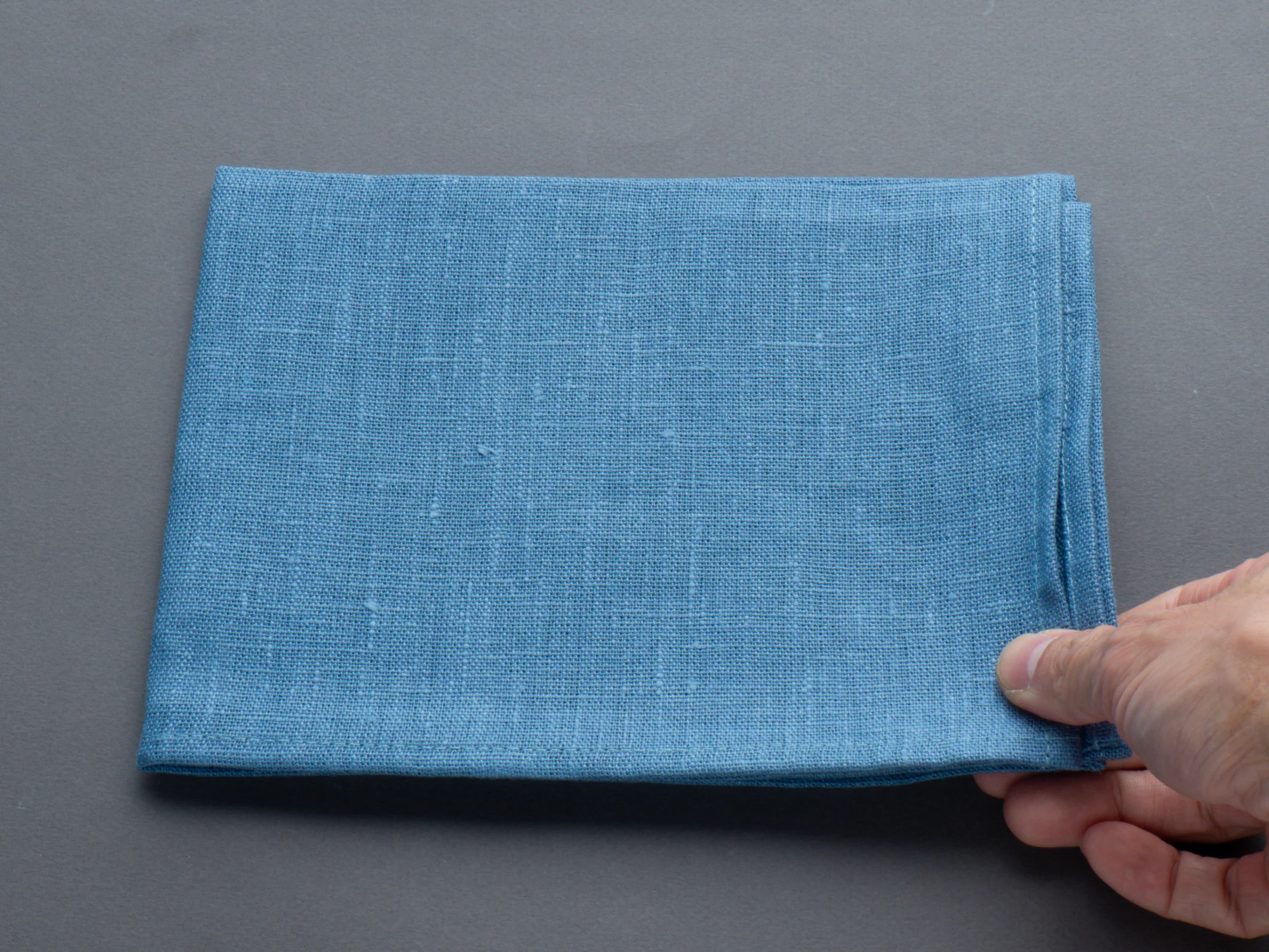 Fog Linen - Linen Kitchen Cloth - Bluette - Image 3