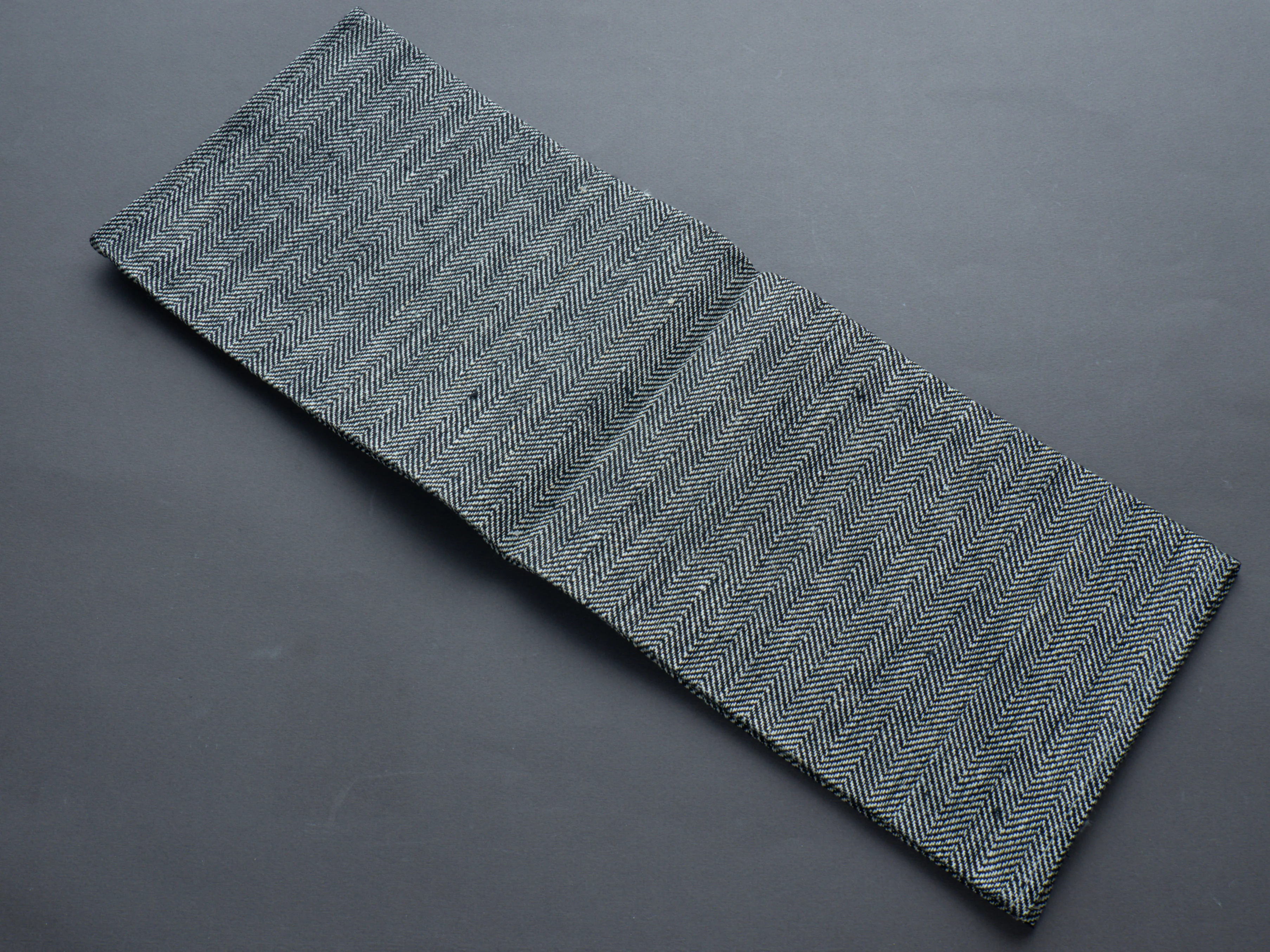 Fog Linen - Linen Kitchen Cloth - Herringbone 2 - Image 2