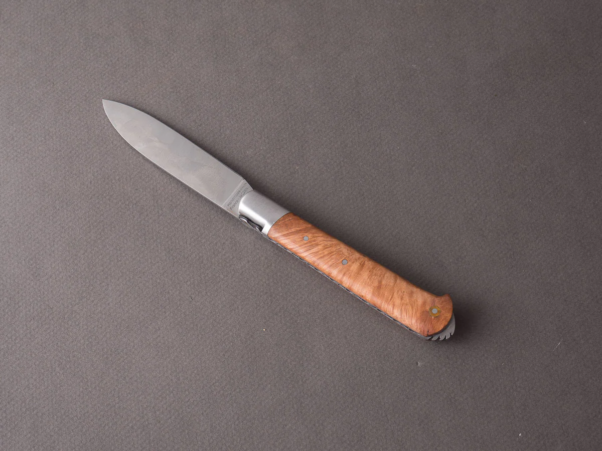 Fontenille-Pataud - 5 Coqs - 80mm Folding - Lever Lock - Briar Wood - Image 8